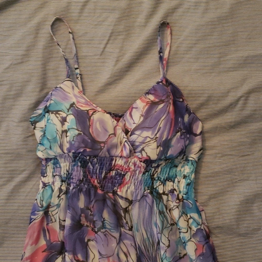 She's Cool Boho Beach Dress Floral